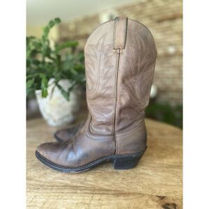 Durango Womens Cowboy Boots RD4112 Brown Leather Western Size 6.5 M
